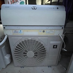 シャープお掃除機能付きエアコン
