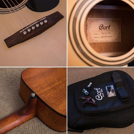 ☆Cort CAG－1F 極美品 初心者セット Cort CAG-1F NAT