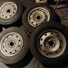 🆕2020年DUNLOP製155R13LT6PRタイヤ&便利なマルチホイール４本セット🆕