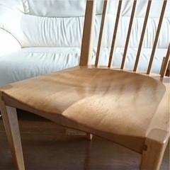 葉山家具　2脚ダイニングチェア　　