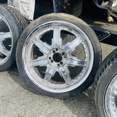 18インチホイールpcd 100と 114 .3 4 穴