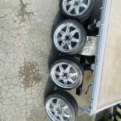 18インチホイールpcd 100と 114 .3 4 穴