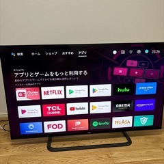 TCL 50V型 4K 液晶テレビ スマートテレビ