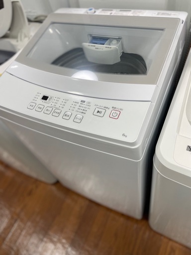 NITORI ニトリ 洗濯機 NT60L1WH 2024年製 6㎏