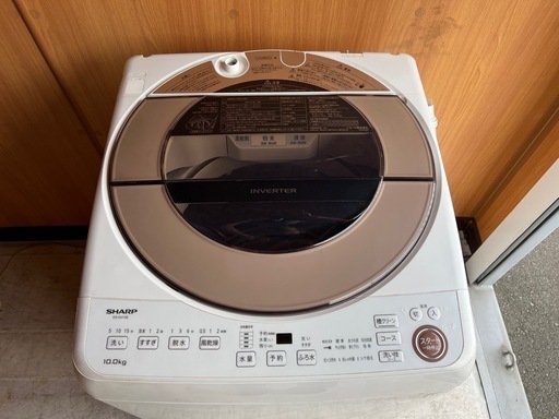 ES-GV10K | 洗濯機：シャープ シャープ 全自動洗濯機 10.0kg ES-GV10E-T