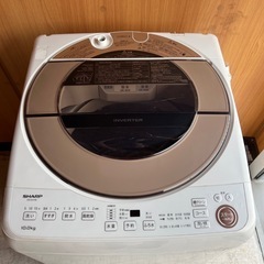 シャープ 全自動洗濯機 10.0kg ES-GV10E-T 