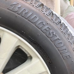 ホンダフィット、スタッドレスタイヤホイール付き4本セット