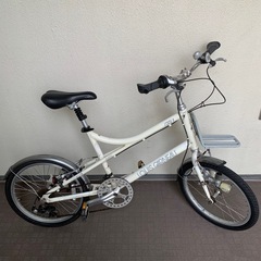 [お譲り先決定]　ルイガノ　MV-1　ミニベロ　20インチ　ホワイト