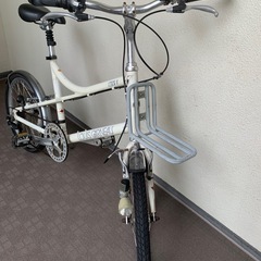 [お譲り先決定]　ルイガノ　MV-1　ミニベロ　20インチ　ホワイト