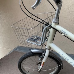 [お譲り先決定]　ルイガノ　MV-1　ミニベロ　20インチ　ホワイト