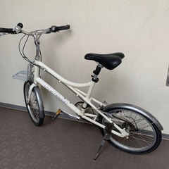 [お譲り先決定]　ルイガノ　MV-1　ミニベロ　20インチ　ホワイト