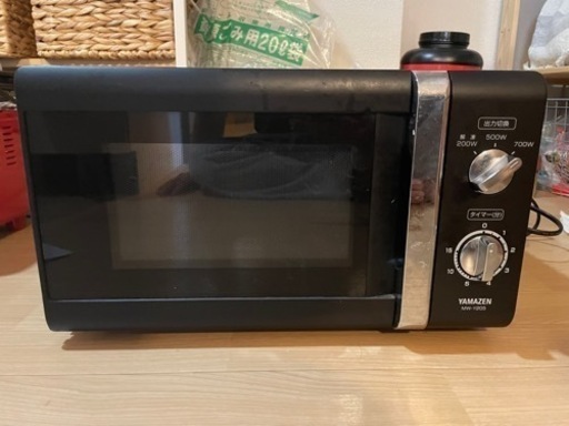 電子レンジ　YAMAZEN 2018年購入