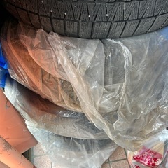 レクサス　アルミ付きタイヤ