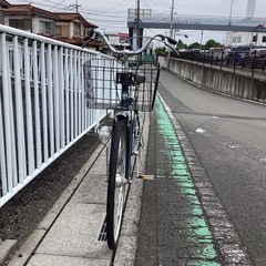 【中古自転車】　(紺色) 26インチ　外装6段