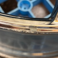 希少ヨコハマAVS Ｔ-7メッキアルミホイール