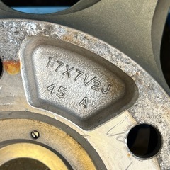 希少ヨコハマAVS Ｔ-7メッキアルミホイール