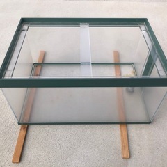 90 cm×60cm水槽（オーバーフロー）と水槽台セット