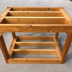 90 cm×60cm水槽（オーバーフロー）と水槽台セット