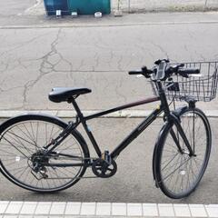 ブリヂストン　自転車　ブラック　26インチ　6段切り替え