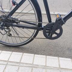 ブリヂストン　自転車　ブラック　26インチ　6段切り替え