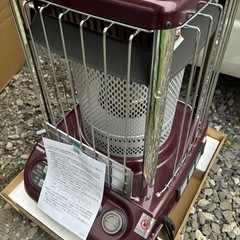 未使用品　業務用 長府製作所 石油ファンヒーター　2018年製　ストーブ 開放式石油暖房機 木造48畳まで　コンクリ66畳まで