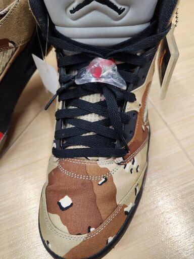 C78】NIKE✕SUPREME AJ-5 824371-201 28㎝ 箱付 NIKE Air Jordan 5