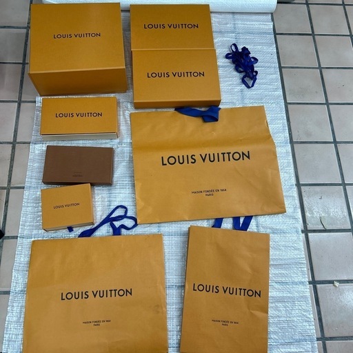 ルイヴィトン 箱 袋 リボン LOUIS VUITTON ルイヴィトン BOX 空き箱 空