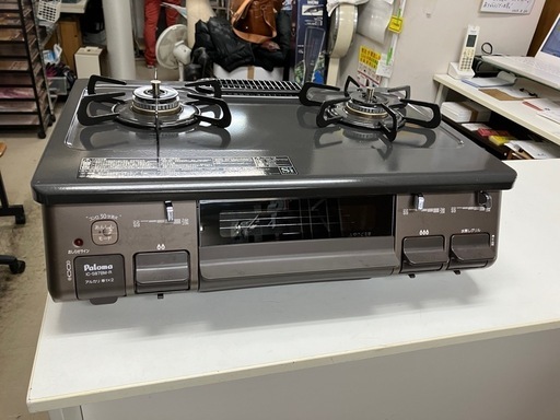 ☆値下げ☆取引場所 南観音 I2410-704 パロマ ガステーブル 都市ガス用 2022年製 IC-S87BM-1R 汚れキズあり