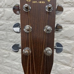 アコギ　Martin D-28 下部補修跡有