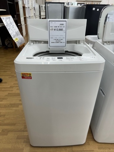 【ドリーム川西店御来店限定】ヤマダ 洗濯機 YWM-T60H1／クリーニング済み 【2002146255601789】