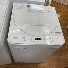 洗濯機 No.11234 シャープ 5.5kg 2019年製 ES-GE5D-W 【リサイクル 