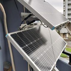 太陽光パネル(200Wx2枚) オフグリッド発電セット [引き取り限定]