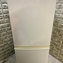 大阪送料無料★3か月保障付き★冷蔵庫★2018年★シャープ★2ドア★SJ-DA14D-W★R-699