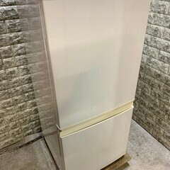 大阪送料無料★3か月保障付き★冷蔵庫★2018年★シャープ★2ドア★SJ-DA14D-W★R-699