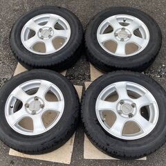 VIOLENTO 14インチ 5.5J +45 4H 100  185/65R14　ラジアルタイヤアルミ4本セット