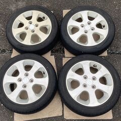 スズキ ワゴンR MH21S 純正 14×4.5J +50 pcd100 4穴 165/55R14