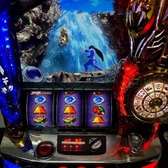 スロット　聖闘士星矢　実機　コイン不要機