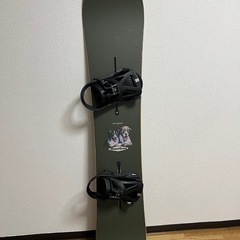 スノボとビンディングセット