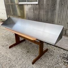 業務用ステンレス棚・幅180cm奥行35cm高さ25cm