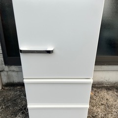 美品】AQUA ノンフロン冷凍冷蔵庫 AQR-SV24K(W)