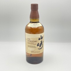 山崎 シングルモルトウイスキー 100周年記念ラベル※箱付 新品 サントリーウィスキー山崎100周年纪念ラベル700ml