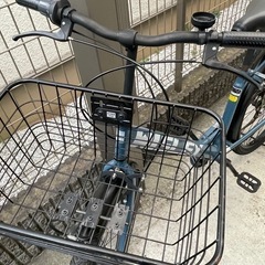 自転車　6ギア　WISLEY 青