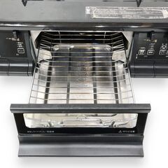 24Y725 ジA Paloma パロマ グリル付きテーブルコンロ IC-360WA-R 都市ガス用 右強火力 2017年製 中古品