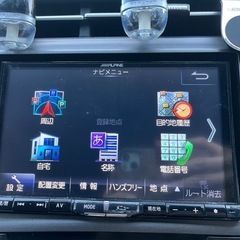 実働　希少　美品　8インチ　ALPINE VIE-008V Bluetooth