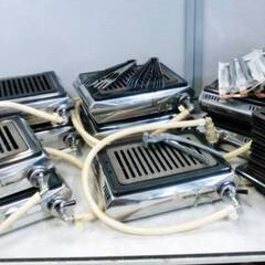 タチバナ製作所　ガスコンロ9点セット　S-8/S-8SH　まとめて　トングなど付属品多数　焼肉セット　ロースター　テーブルコンロ