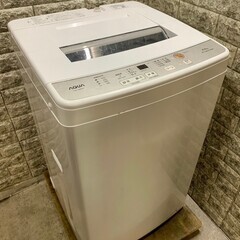 大阪送料無料★3か月保障付き★洗濯機★2022年★アクア★6kg★AQW-S6M★S-629