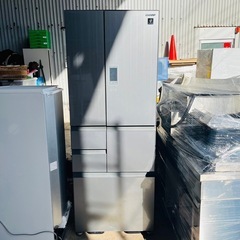 売約済【✨‼️大容量のファミリータイプ‼️✨】SHARP 冷蔵庫 SJ-GX55E-S