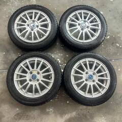 スタッドレスタイヤ　ホイールセット　溝あり