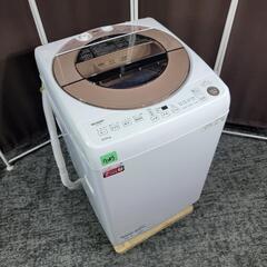 7283‼️配送設置は無料🙌‼️最新2022年製✨SHARP 10kg 洗濯機