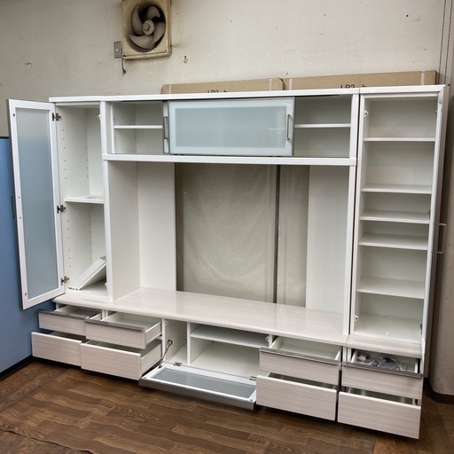 トレファクマーケット久喜店】無印良品 ユニットシェルフ(別売り帆布バスケット付き) 【公式通販】